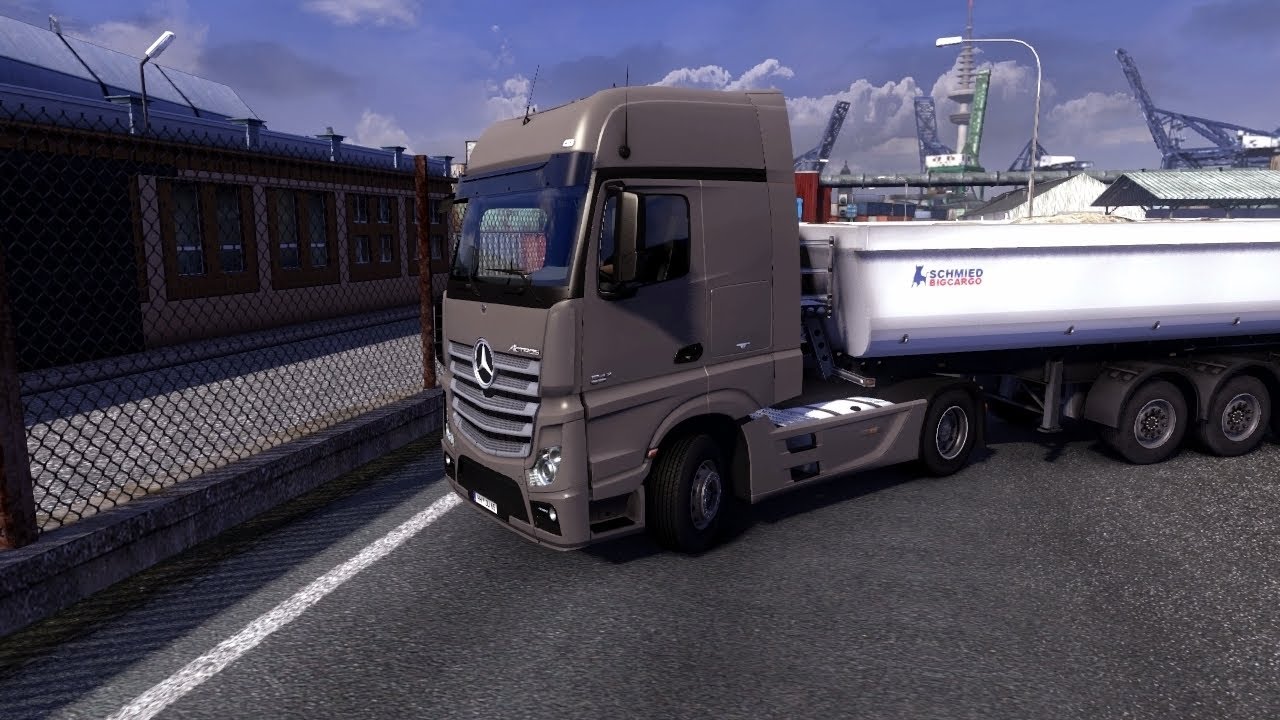 Euro truck simulator 2 mercedes benz actros youtube #3
