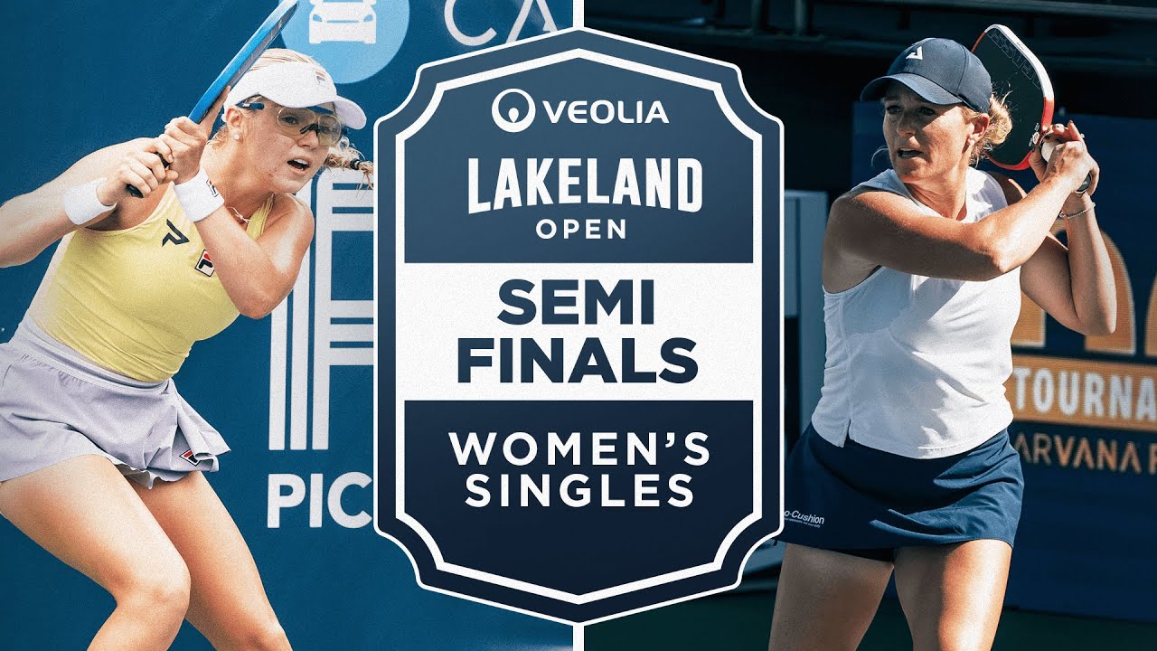 Anna Leigh Waters v Brooke Buckner at the Veolia Lakeland Open