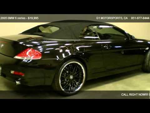 Bmw 6 series convertible for sale california