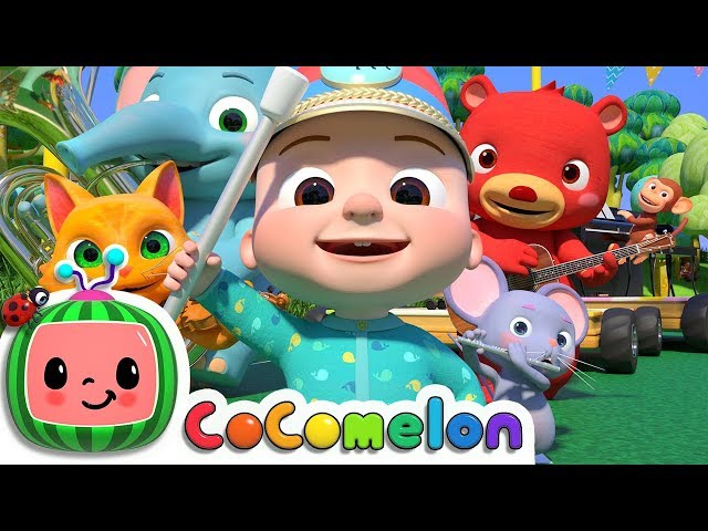 Musical Instruments Song (Animal Band) | CoCoMelon Nursery Rhymes & Kids Songs