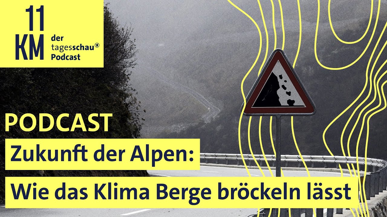 Zukunft der Alpen: Wie das Klima Berge bröckeln lässt