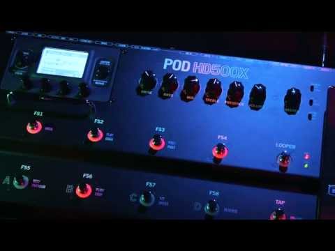 Introducing the POD HD500X Guitar Multi-Effects Processor | Line 6