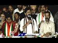 CM Revanth Reddy Stopped His Speech When Muslim Prayer Started | Warangal Congress Meeting | V6  - 03:05 min - News - Video