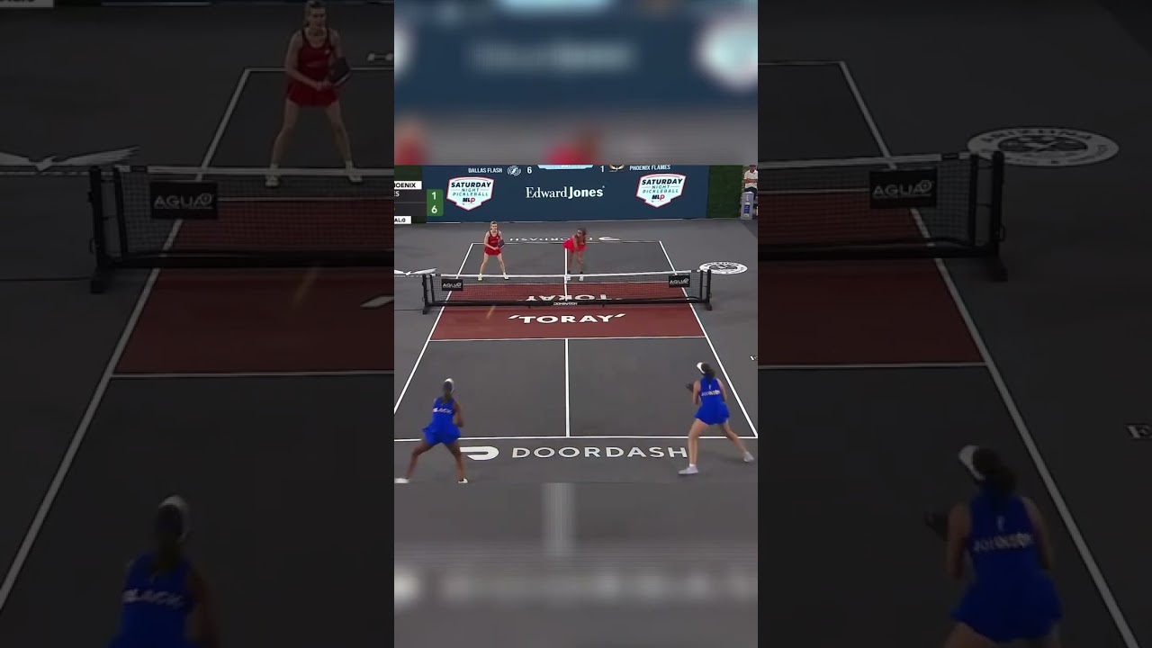 Jessie Irvine is launching rockets 🚀 #shorts #pickleball #mlp