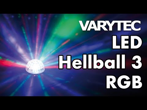 Video: Varytec Hellball 3 - LED mirrorball