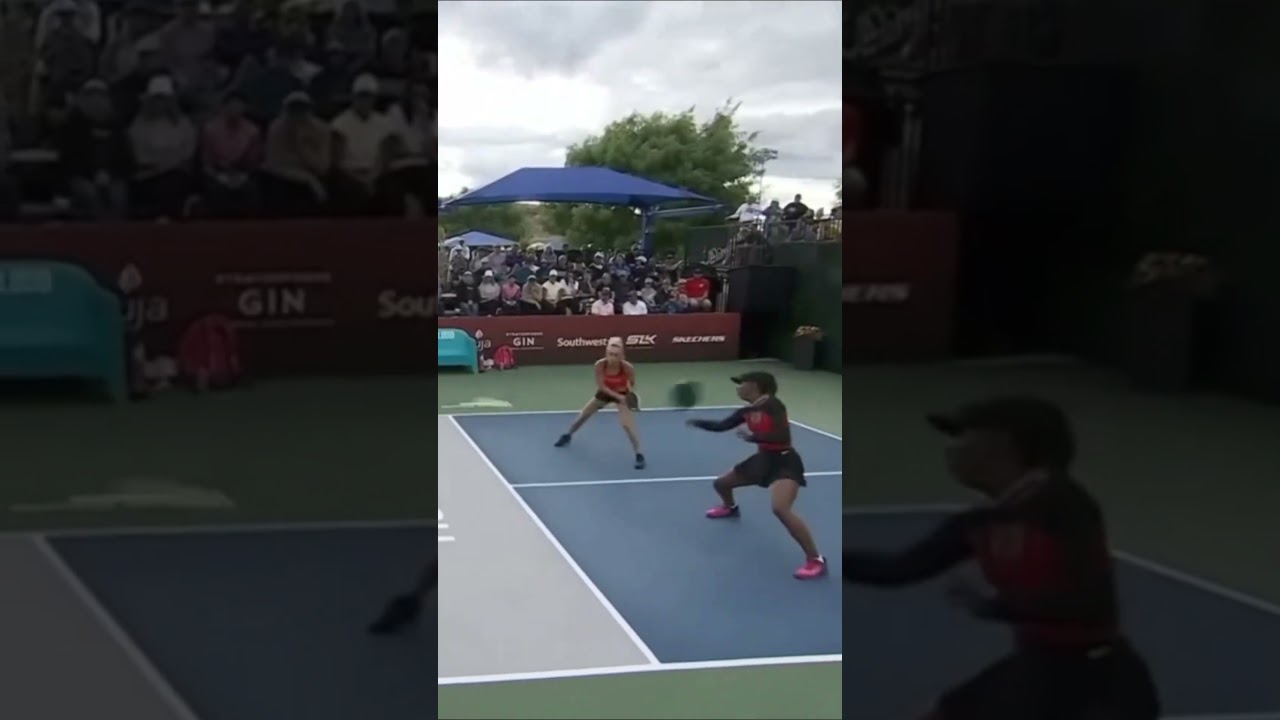 Bright/Smith vs Jones/Black at the Selkirk Red Rock Open (7) #shorts #pickleball