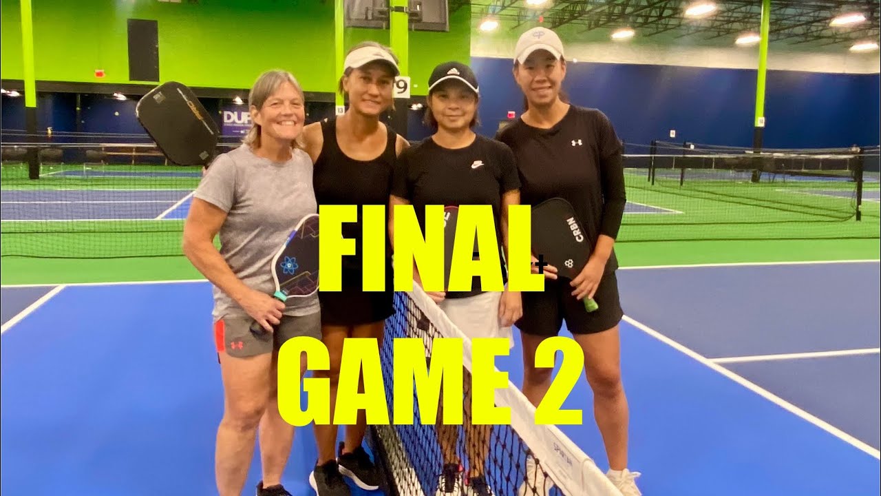 $1300 Ladies Pickleball Moneyball Final, Game 2. Michelle Park/Ingrid vs Ann De Padua/Susan Davis