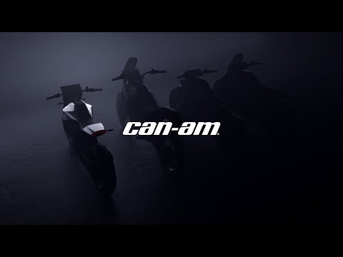 Can-Am motorcycles are back - 100% electric, charging up a whole new generation!