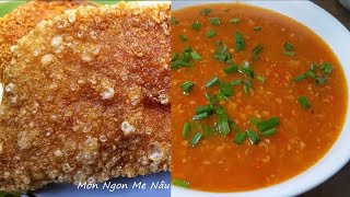 Thịt Chiên Giòn Và Nước Sốt Chan Bánh Mì Hướng Dẫn Làm Bán