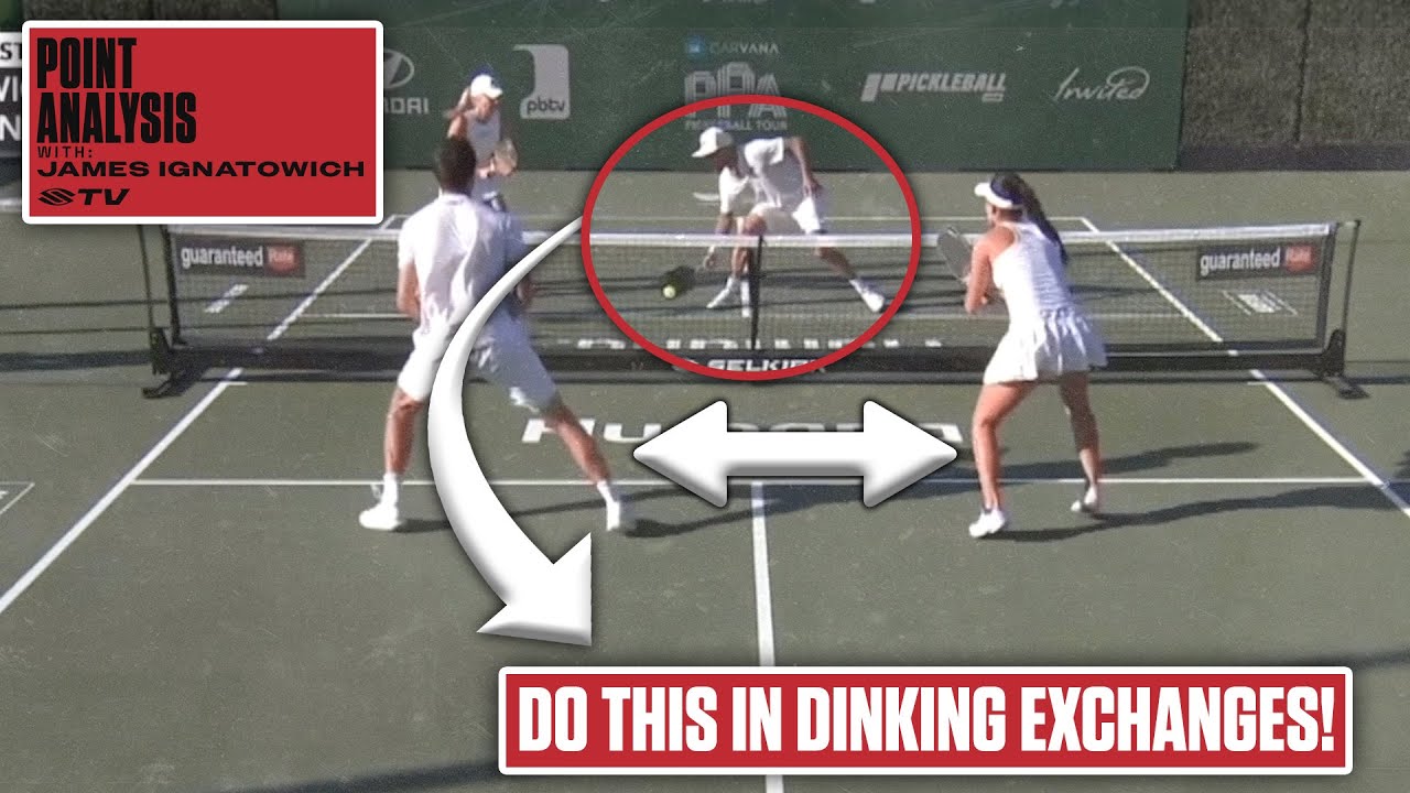 Defensive Strategy During a Dinking Rally: Pickleball Point Review