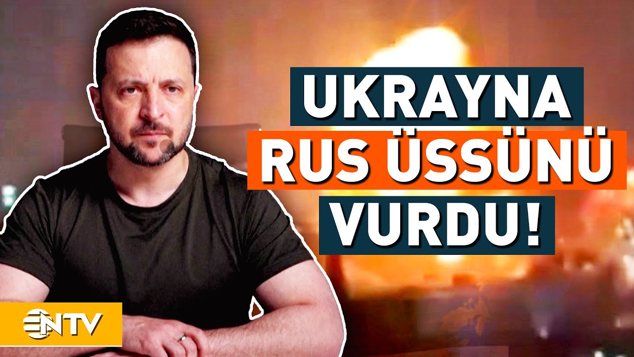 Ukrayna, Kırım'da Bulunan Rus Üssünü Vurdu! | NTV