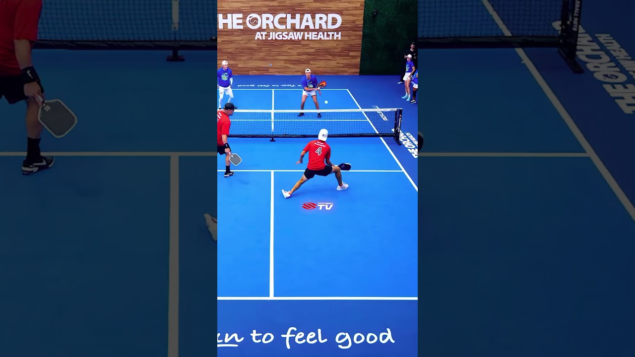 5-hole ATP 👌 #pickleball #pickleballislife #pickleballhighlights