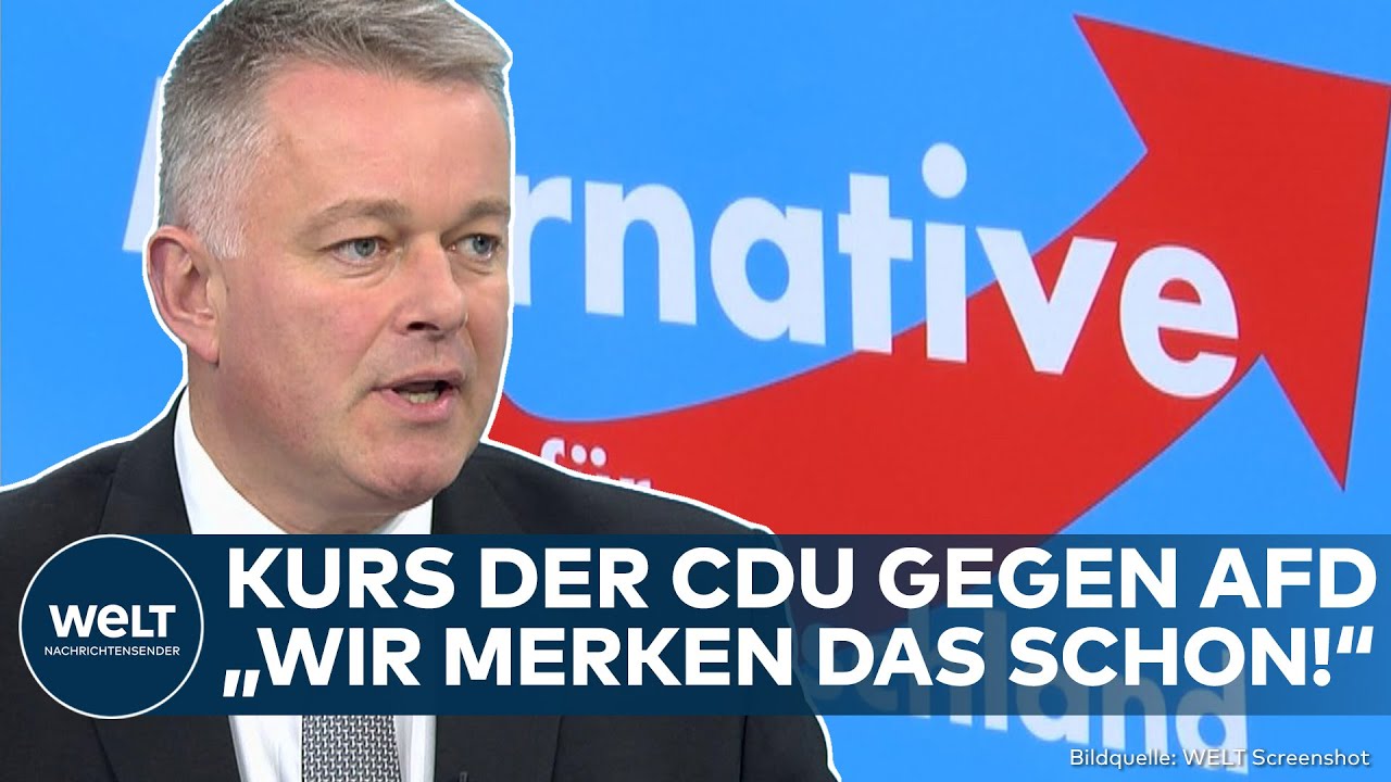 DEUTSCHLAND: Plan der Brandmauer von CDU und CSU! So soll der Umgang mit der AfD geschehen
