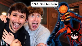 THESE ROBLOX HORROR GAMES WILL KEEP US UP AT NIGHT 💀 ft. SCOTT KRESS