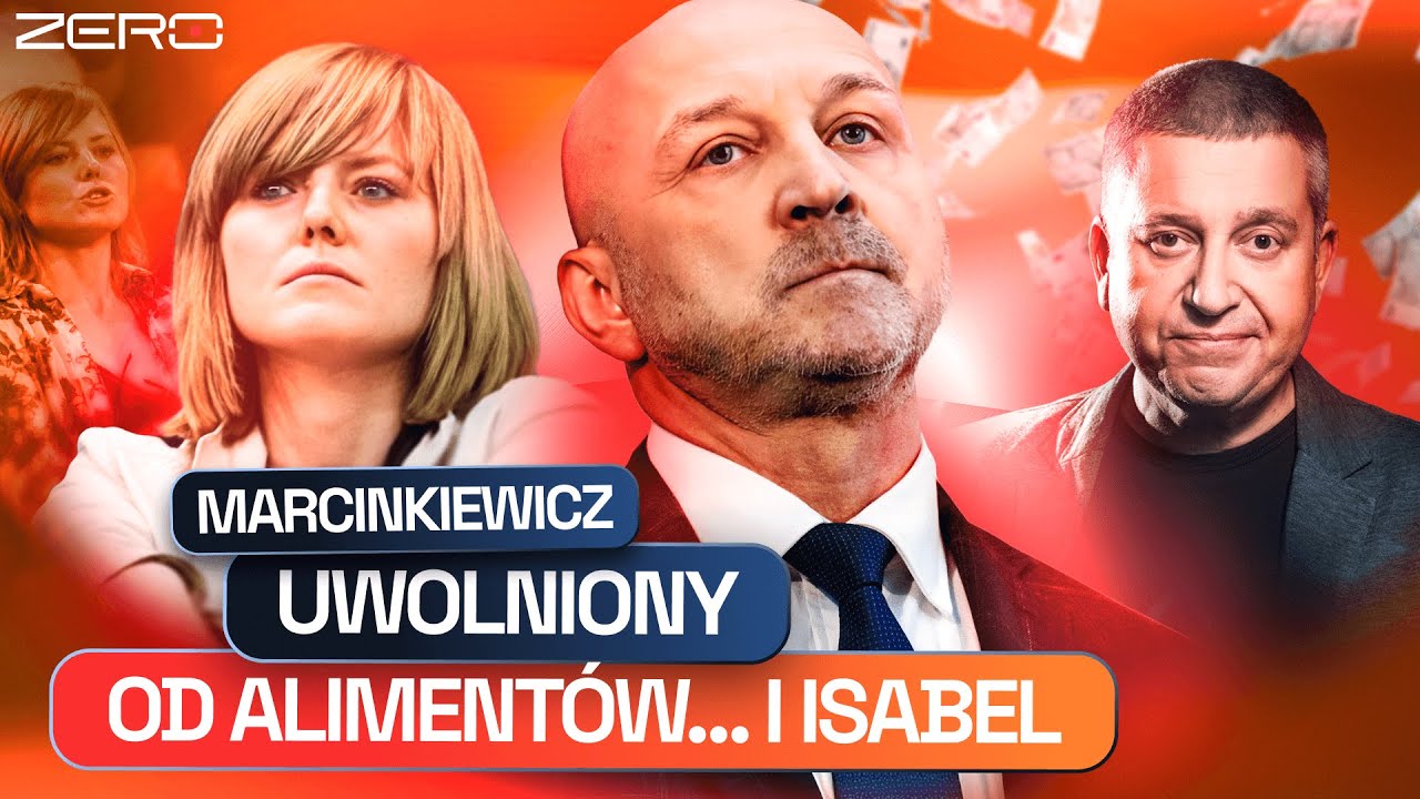 MARCINKIEWICZ WYGRYWA W SĄDZIE Z IZABELĄ OLCHOWICZ. PO 10 LATACH ZWOLNIONY Z ALIMENTÓW