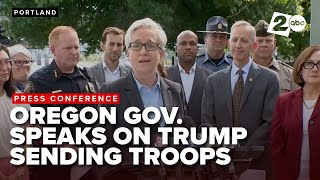 'We do not need help': Oregon Gov. Tina Kotek on Trump's Portland announcement to send troops