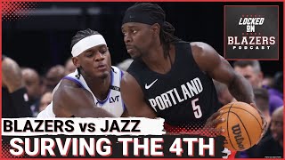 Trail Blazers Hold Off Jazz Comeback | What We Learned About Portland in the 4th Quarter