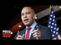 WATCH LIVE: House Democratic Leader Jeffries holds briefing following Bidens State of the Union