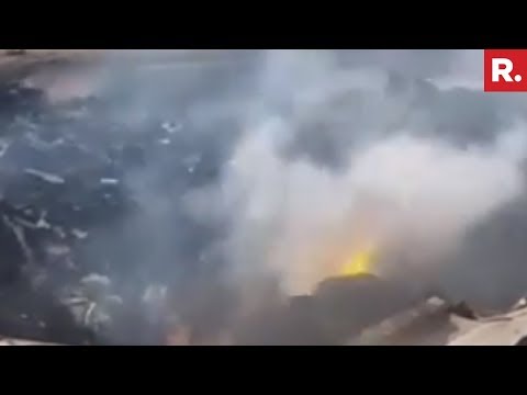 Trainee Aircraft Crash In Bahupeta, Telangana Trainee Aircraft Crash In Bahupeta, Telangana