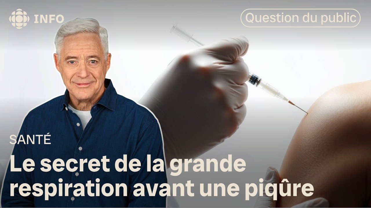 Piqûre : comment la grande respiration diminue la douleur? | Découverte