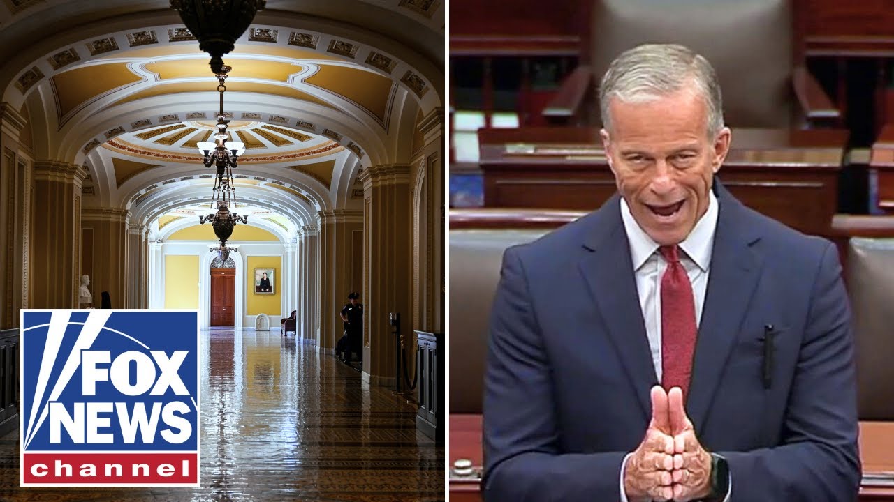 WATCH: Sen. John Thune takes Senate floor amid shutdown battle