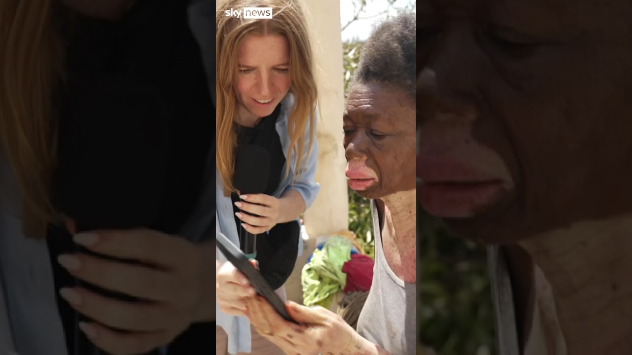 'I'm alive': Sky News finds mother cut off by hurricane