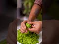 This airfried green Pea Falafel is crispy on the outside, soft on the inside… | #ytshorts #falafel