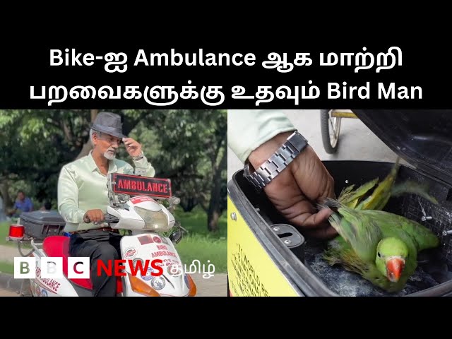 'அந்த சிறிய உயிருக்கு Ambulance இருக்கா?’ - பைக் மூலம் பறவைகளுக்கு உதவும் Bird Man