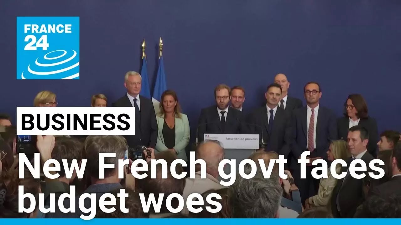 New French government faces deepening deficit and mounting debt • FRANCE 24 English