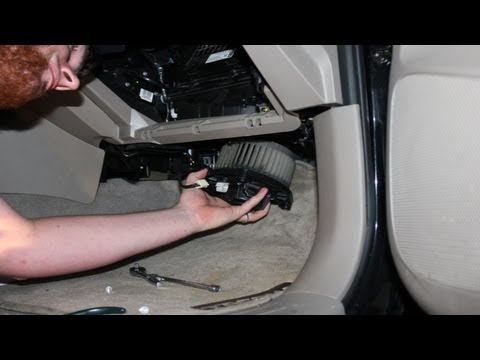 how to replace 1999 toyota camry the heater blower resistor #4