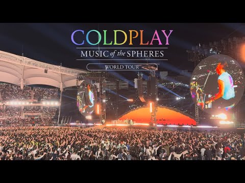 Coldplay [4K] Full LIVE in Korea 2025.04.22 🌏MUSIC of the SPHERES World Tour