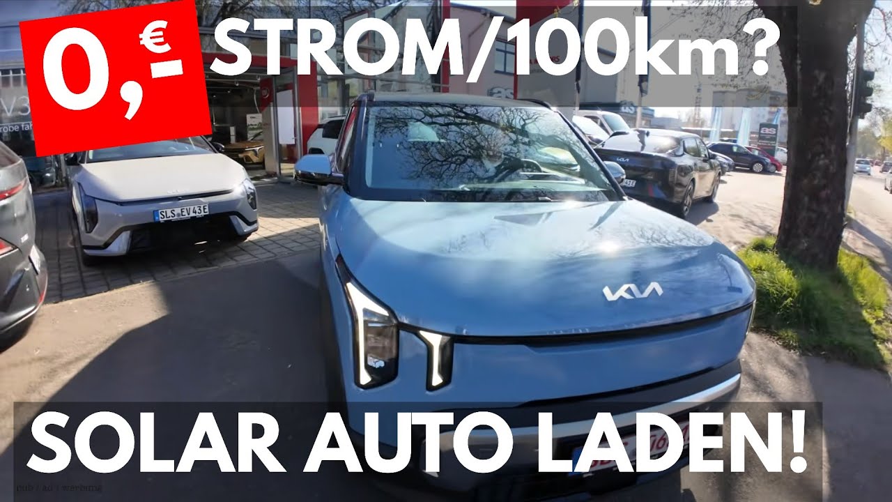 Mit 0€ AUTO fahren OHNE Tankstelle? Kia EV2 Test und Erfahrungsbericht Billigstes GUTES E-Auto 2026?