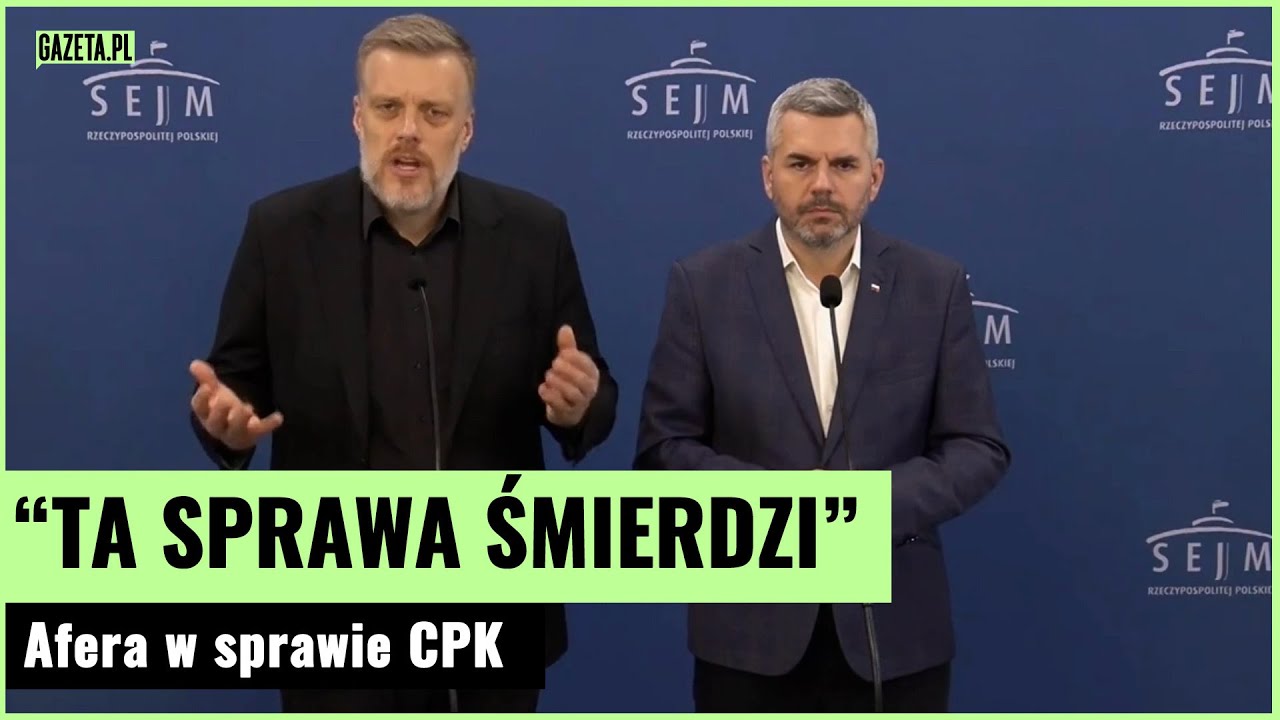 Zandberg uderza w PiS po aferze z CPK. PiS zawiesza posłów | Gazeta.pl