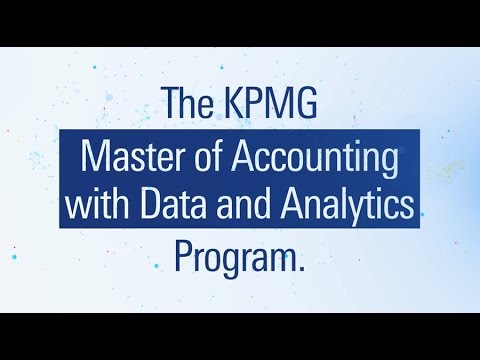 KPMG works with leading business schools to create a bold new approach to learning, integrating traditional accounting and auditing courses with the real world application of technologies and advanced data & analytics capabilities to develop auditors for the data era. Do you have what it takes? Learn more here: http://kpmgmasters.com/ KPMG works with leading business schools to create a bold new approach to learning, integrating traditional accounting and auditing courses with the real world application of technologies and advanced data & analytics capabilities to develop auditors for the data era. Do you have what it takes? Learn more here: http://kpmgmasters.com/