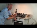 No gas or small flame on Gas hob cooker  How to clean the jet