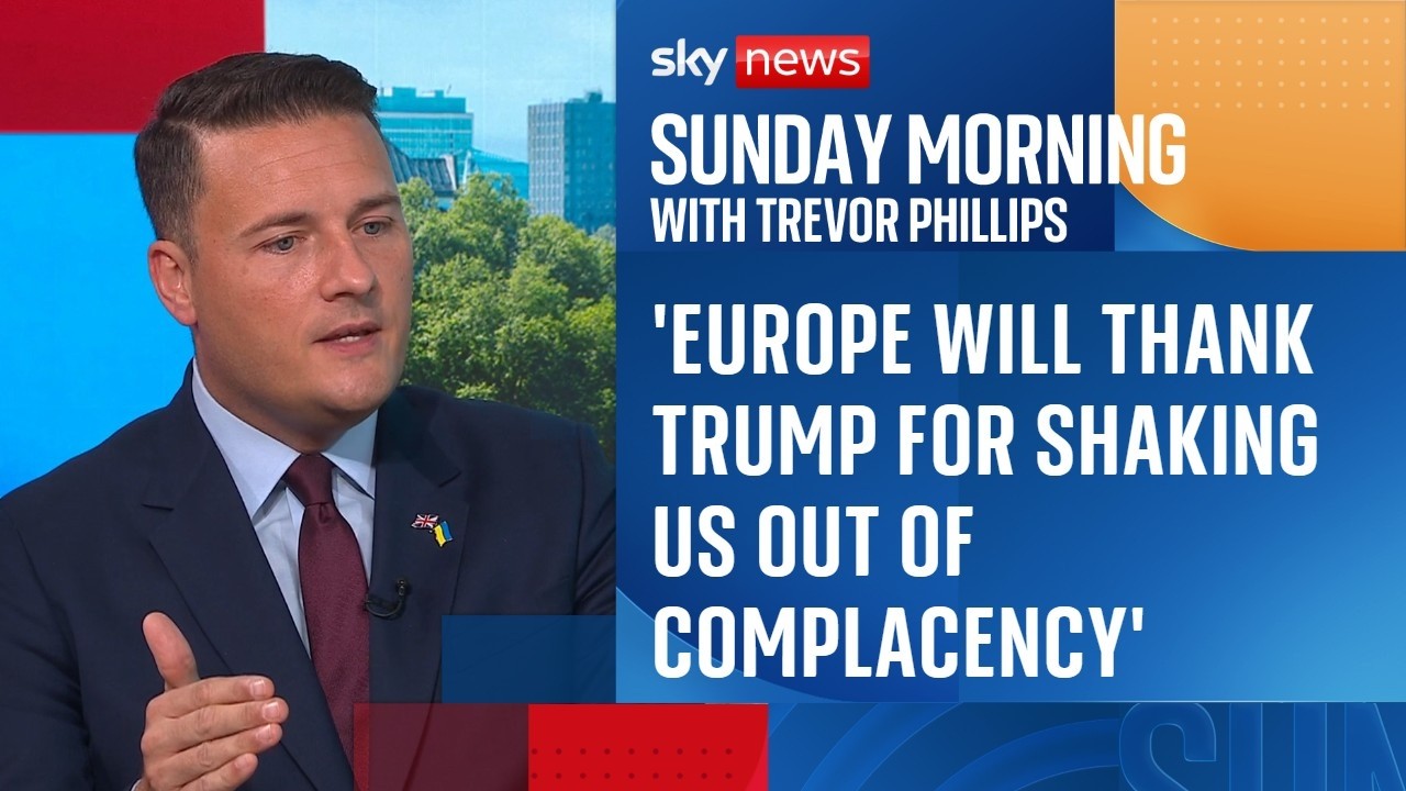 Wes Streeting discusses defence, Trump and Burnham on Trevor Phillips