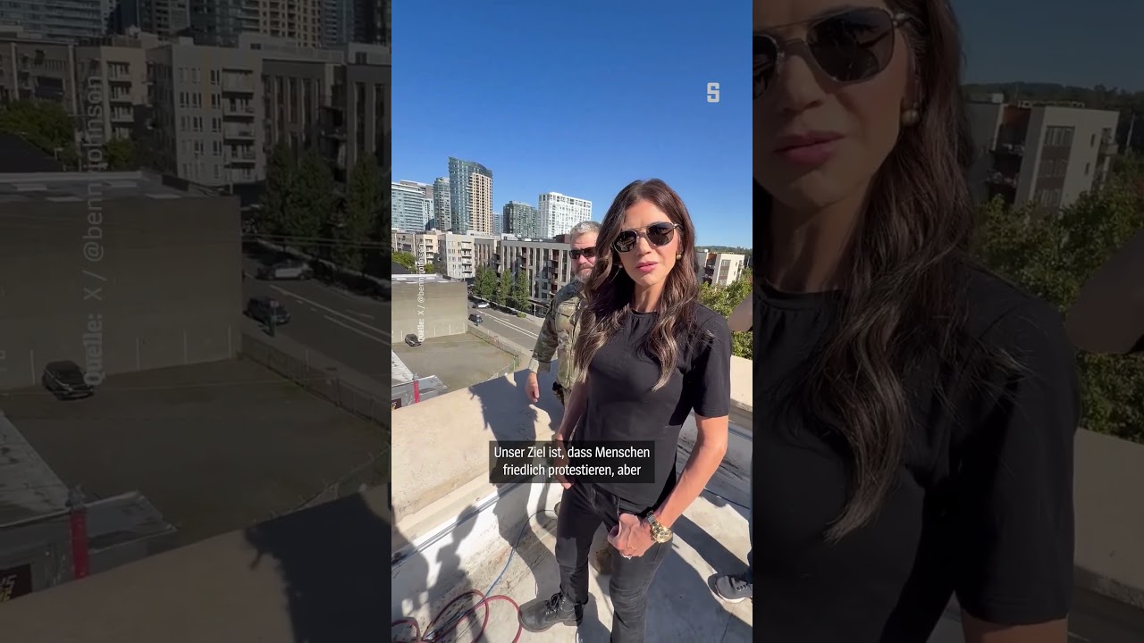 Kreativer Protest: Frösche gegen Trumps maskierte Truppen | DER SPIEGEL Shorts