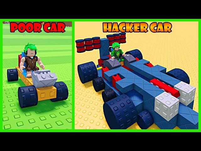 Aku Membuat Mobil Balap Super Keren Bekecepatan Tinggi - Roblox Buid A Car
