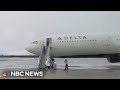 Delta passengers stranded for hours at remote Canadian base after emergency landing