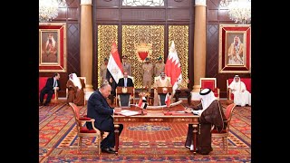 نشاط السيد الرئيس عبد الفتاح السيسي خلال ثاني ايام زيارتة لمملكة البحرين