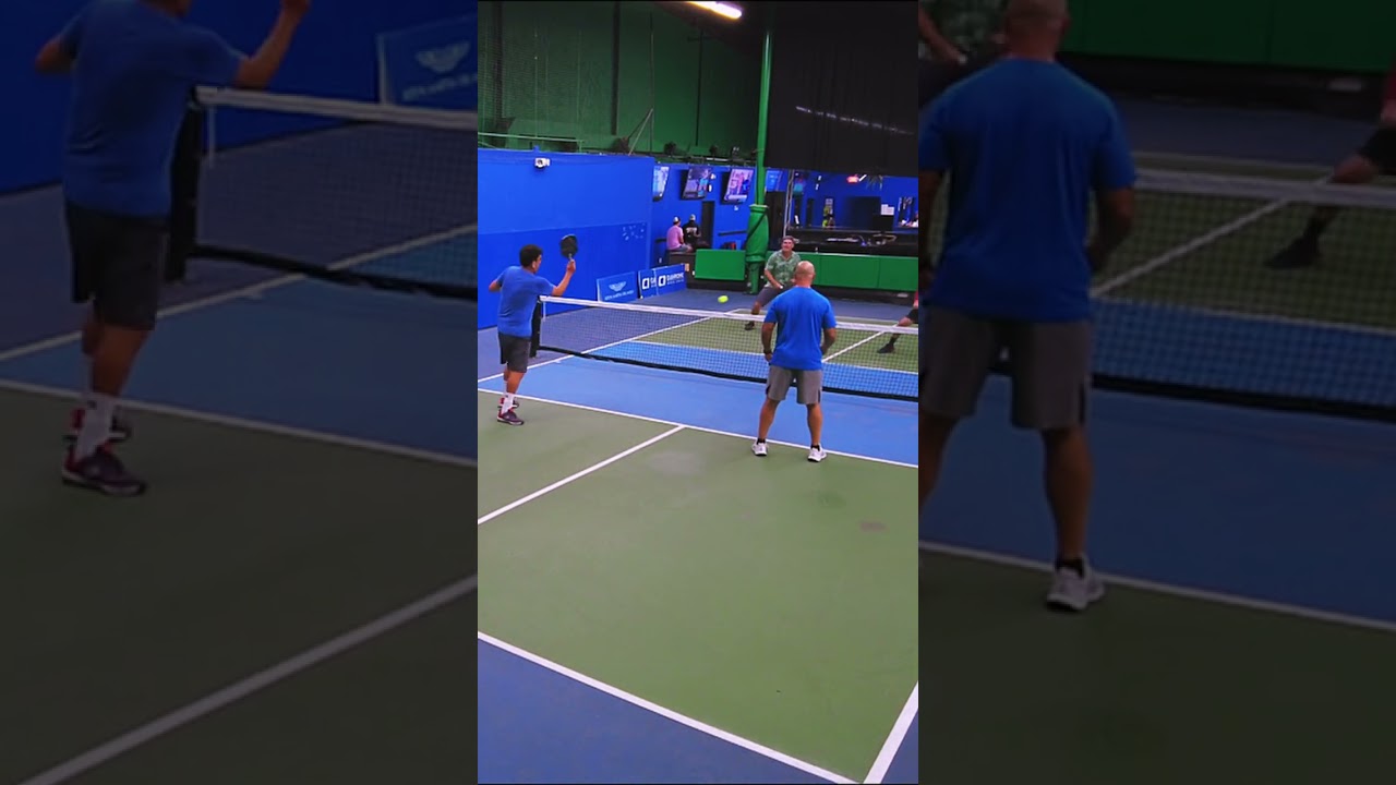 💪Being Right at the Kitchen Advantage #pickleballhighlights #pickleball #sports #sporthighlights