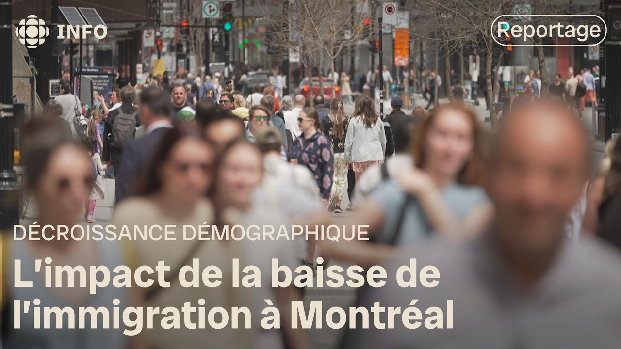 Décroissance démographique : Montréal perdra 200 000 résidants d'ici 2030