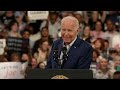 President Biden attends rally in NC following stinging debate criticism  - 21:30 min - News - Video