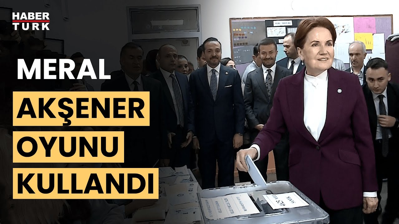 İYİ Parti lideri Meral Akşener oyunu kullandı: Her şey iyi olacak