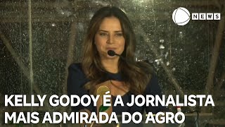 Kelly Godoy é a jornalista mais admirada do agronegócio