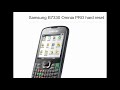 Samsung B7330 Omnia PRO  hard reset new solution