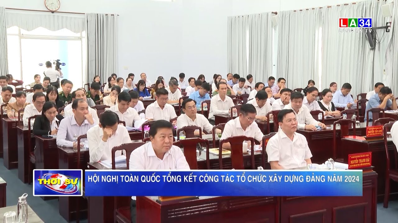 Hội nghị toàn quốc tổng kết công tác tổ chức xây dựng Đảng năm 2024