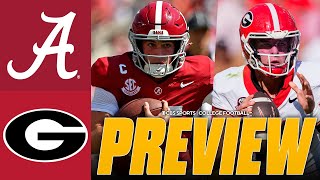 Alabama Crimson Tide vs Georgia Bulldogs | College Football Week 5 Game Preview & Prediction