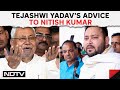 Bihar Elections | On Nitish Kumars Itna Bal Baccha Dig At Lalu Yadav, Tejashwis Advice
