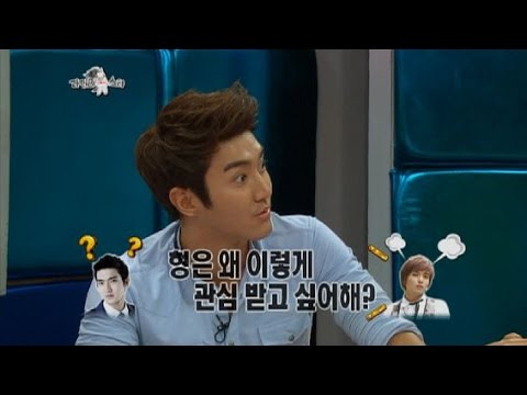 【TVPP】 Siwon(Super Junior) - Quarrel with Ryeowook, 시원(슈퍼주니어) - 오버 때문에 려욱과 싸움 @Radio Star